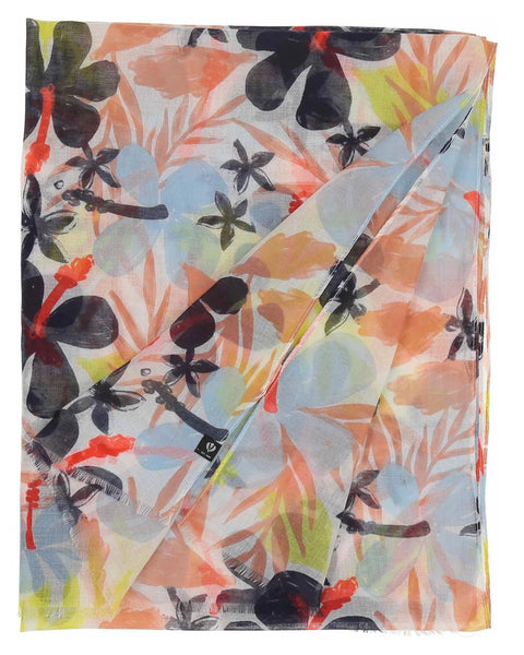 280515 Fraas foulard fin grosses fleurs