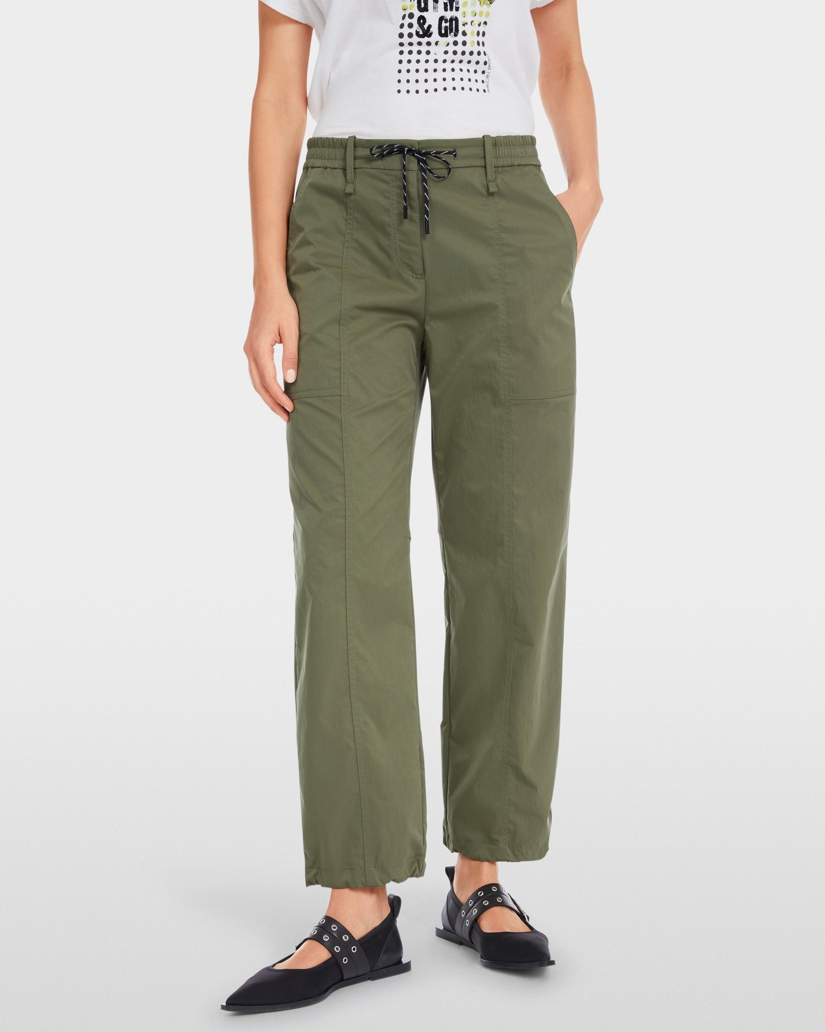 266615 Marccain pantalon kaki