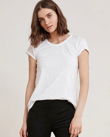 267115 Velvet t-shirt col rond