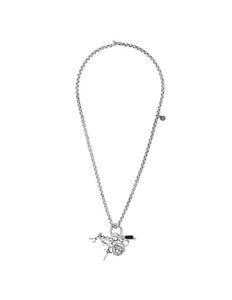 218024 Ciclon collier long pendentifs