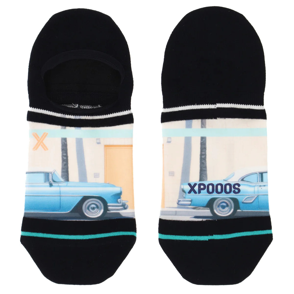 291915 XPOOOS bas court homme FOOTIES MIAMI